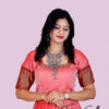 Women Ethnic Pink and Redwine Cotton Gowns