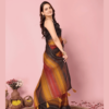 Women Yellow Ready to Wear Saree - Image 2