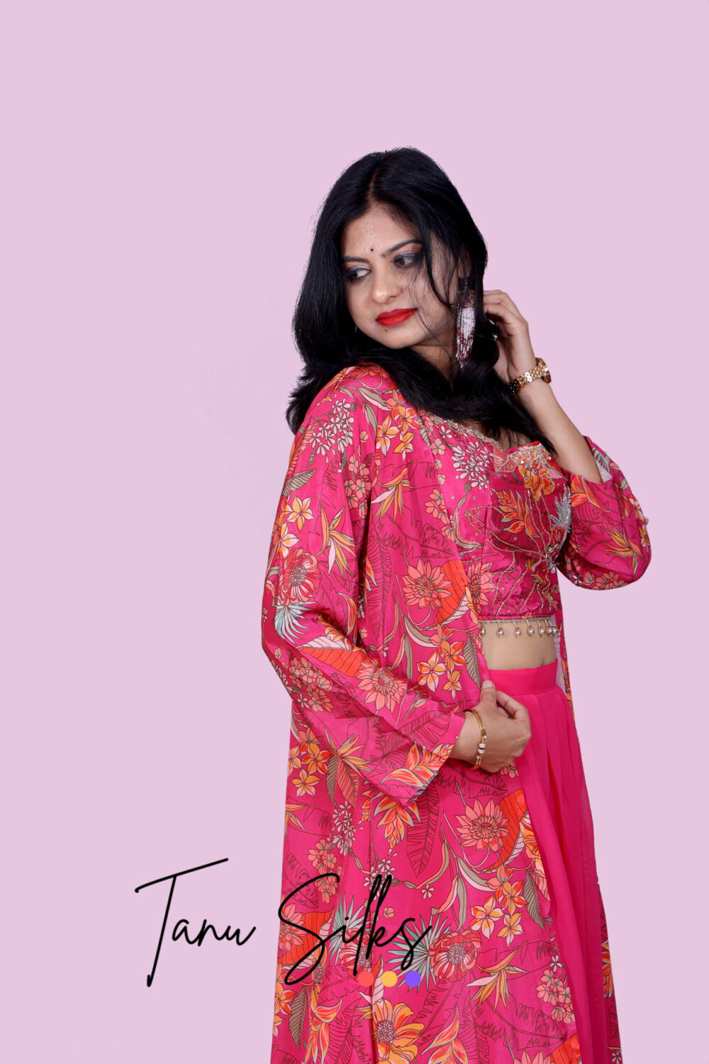 Cherry Women's Sharara Dress