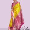 Kanchipuram Silk- Purple Orchid with Moon Purple - Image 4