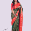 Kanchipuram Silk- Green and red