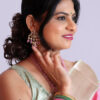 Kanchipuram Silk- Soft pink with pinkish grey - Image 5