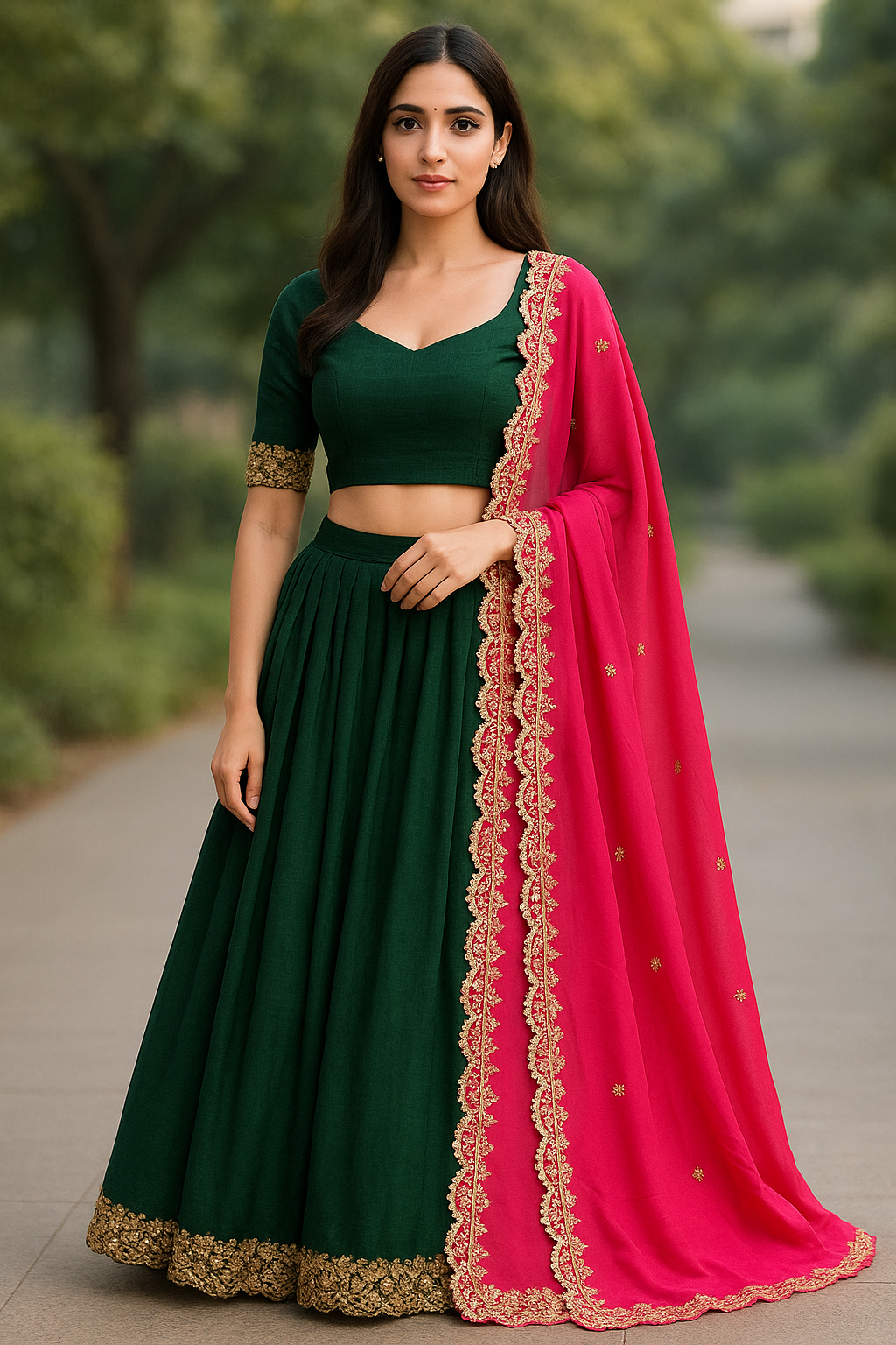 Designer lehenga