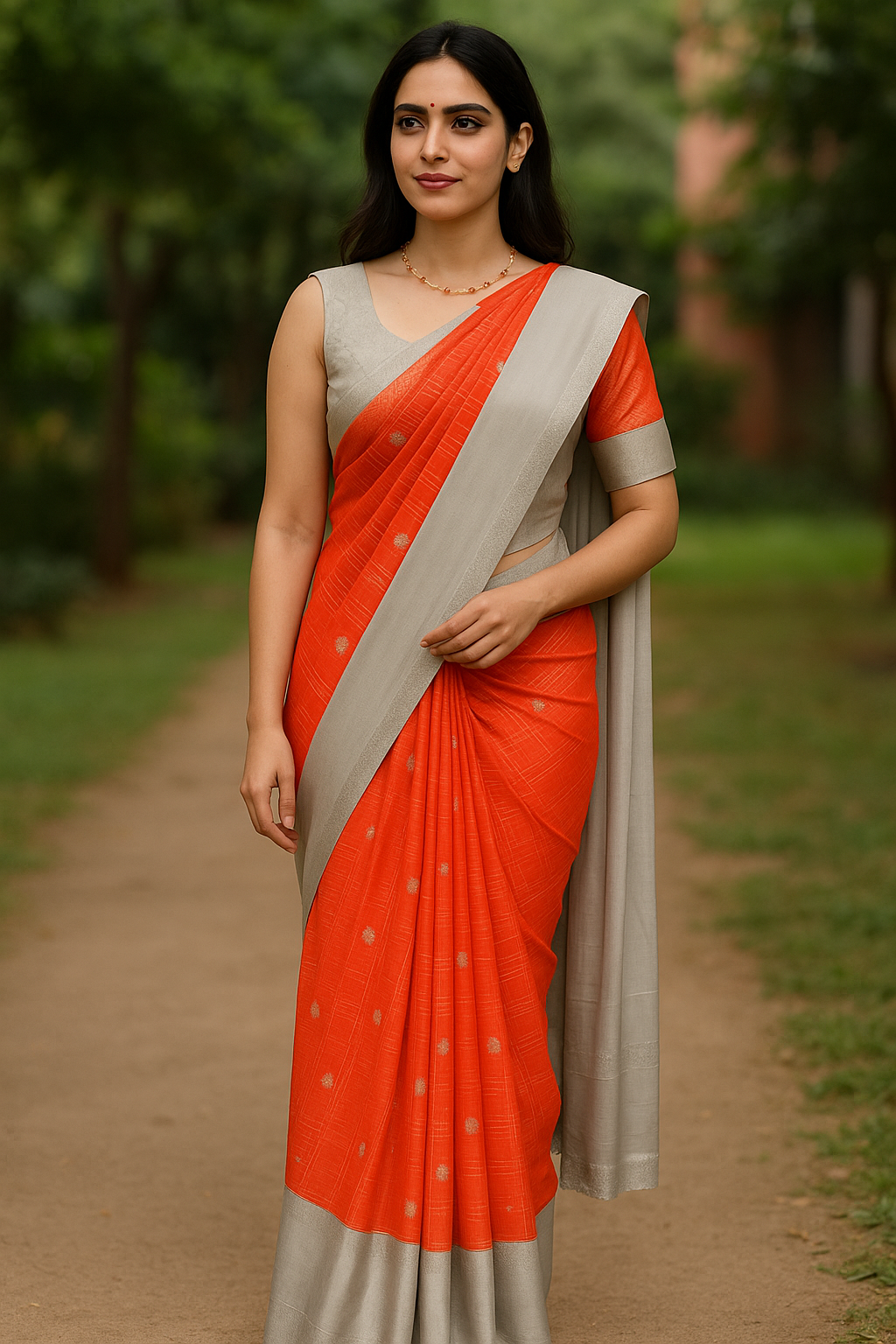 Semi kanchipuram silk saree