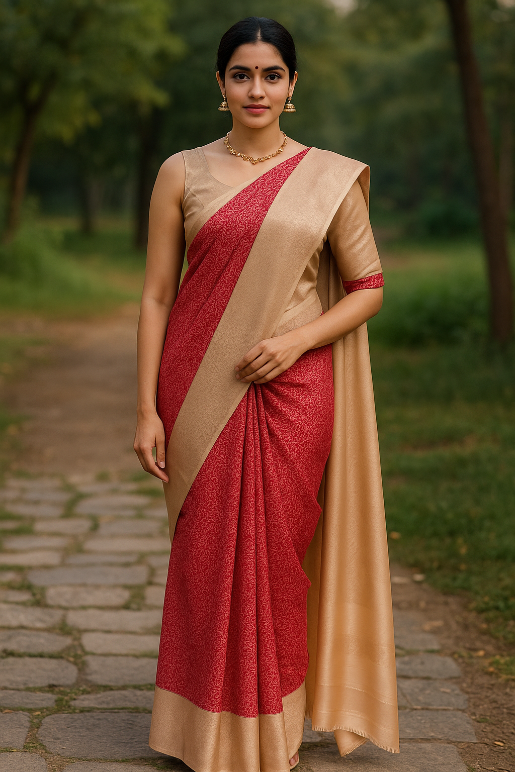 Semi silk saree