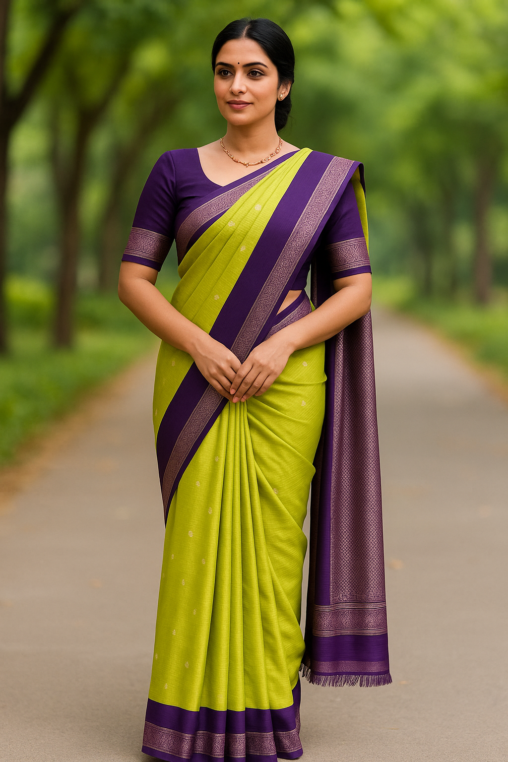 Semi kanchipuram silk