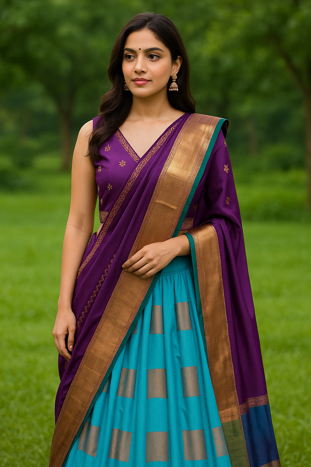 Designer lehenga blouse - Image 2