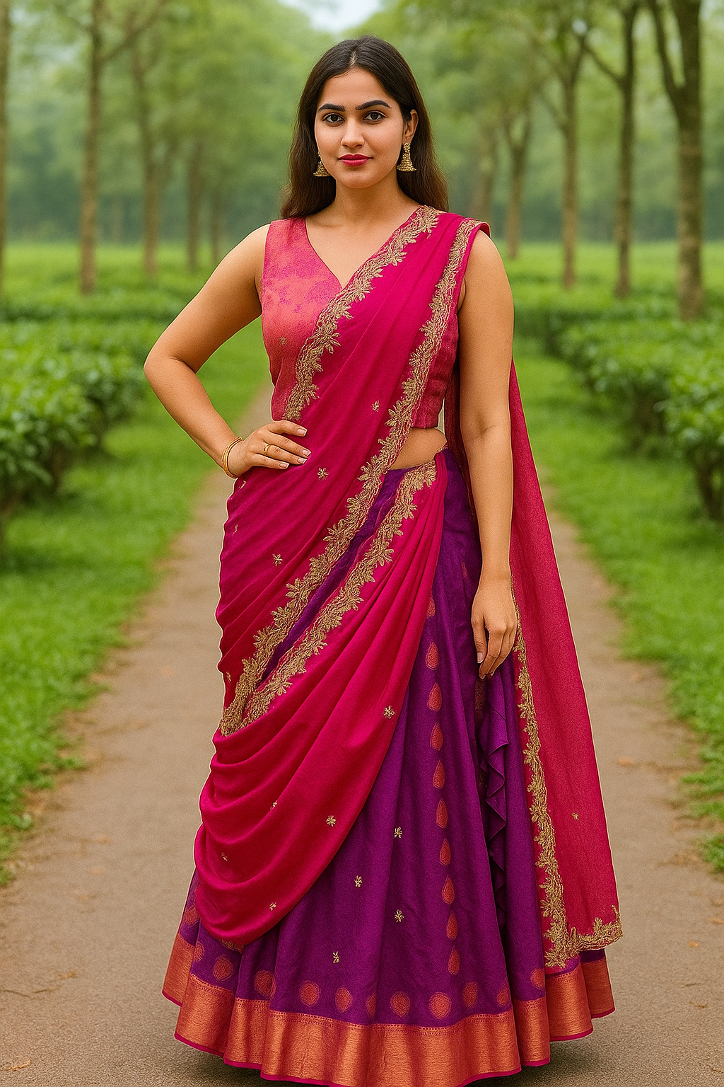 Designer lehenga blouse
