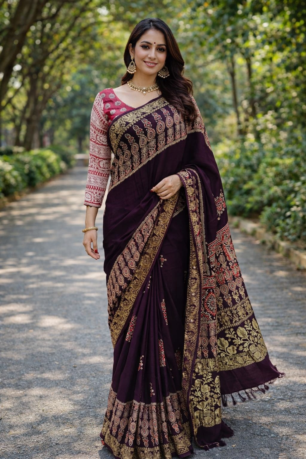 MODEL SILK AJRAK
