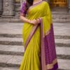 Premium Mysore Crepe silk Saree