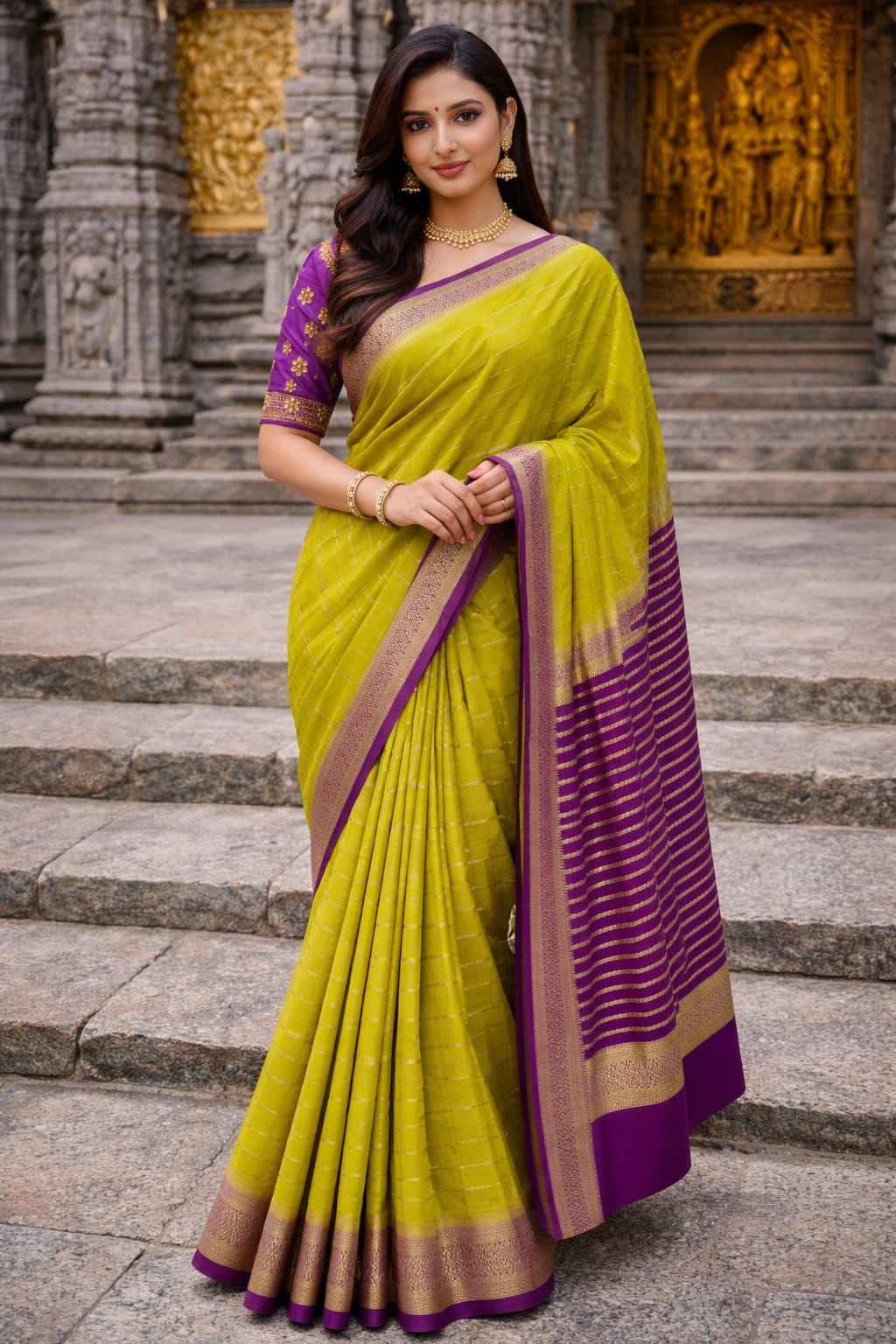 Premium Mysore Crepe silk Saree